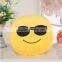 Popular soft comfortable plush cute emoji hand warmer pillow