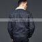man denim winter jacket with pocket and fur collar with good quality