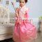 MGOO Wholesale Stock 2016 New Style Pink Winter Girl Dress Sleep Beauty Furry Infant Fairy With Magic Sticks