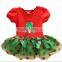 Longsleeve Embroidered Cotton Girl Lace Party Kids Christmas Dress