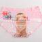 2017 Latest Personalized Your Own Brand Logo Design 95% Cotton 5% Spandex Private Label Band Cute Cartoon Lady Underwear Briefs