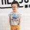 S17369A children cotton t shirt kids Clothing Boy Printing T shirt