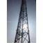 Free-standing steel lattice tower