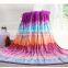 100 PCT POLYESTER PRINTED FLEECE BLANKET/THROW