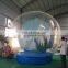 2018 New design PVC inflatable christmas globe, transparent snow bubble ball, inflatable globle ball