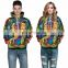 New Fashion Sublimation Man/Women 3d Sweatshirts Print Paisley Flowers Lion Hoody Autumn Winter Thin Hooded Pullovers Tops