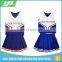 Customized cheerleading crop tops spandex cheering-section uniforms teamwear