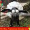 Park Decoration Life Size Fiberglass Cartoon Sheep Statue