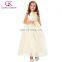 Grace Karin Full-Length Sleeveless Ivory Voile Satin Long Flower Girl Dress Baby Girl Summer Dress CL4491-2