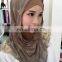 Womens Shinny Dimond Decoration instant shawl muslim malaysia instant hijab Islamic Hijab Tudung