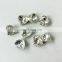 Point back with real silver Crystal Transparent stone for decorative