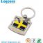 Cheap square shaped key chain