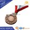 Metal casting sport ball trophy medals medallions for award badges
