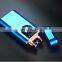 power indication fingerprint double arc plasma lighter USB rechargeable electric lighter