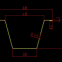 channel Roll forming machine color