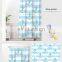 i@home new home stock anchor modern waterproof bathroom shower curtain digital printing
