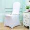 White Stretch Elastic Universal Wedding  Hotel Chair Covers for Weddings Party Banquet