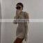 LAITE D2173  autumn&winter new arrivals fashion bodycon casual dresses solid color o-neck women dresses