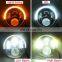 7 inch angel eyes 40w led headlight for jeep,for Harley Davidson motorcycle headlight