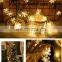 LED Snowflake String Lights Snow Fairy Garland Decoration for Christmas Valentines day Battery Operated