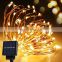 50M LED Solar Light Waterproof Garland Lights String Outdoor Holiday Christmas Party Wedding Solar Lamp Decor