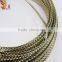 DIY Black and silver PVC 3m/lot Chrome U Look Interior Air Vent Grille Door Self Adhesive Car Edge Styling Moulding Trim Strip