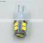 Carest 50 pcs Promotion T10 10 smd 1210 10led Car signal LED Light 194 168 192 W5W 3020 12v Auto Wedge Lighting DC lamp