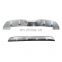 Fit For Toyota CHR C-HR IZOA 2017 2018 2019 Front + Rear Bumper Diffuser Bumpers Lip Protector Guard skid plate Stainless steel