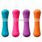 Wholesale Cheap Round Color Vinyl Neoprene Coated Weightlifting Rubber Dumbbell Set