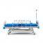 Factory Cheap Price 3 Function Manual Three-Crank Medical Plastic ABS Hospital Bed