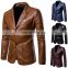New year sale boxing day sale plus size PU leather jacket wholesale coat for men winter clothes for male