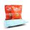 Custom printed snack puffs food popcorn potato chips packaging bag metallic foil coated popcorn bags