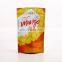 China Supplier Wholesale Matt Laminated Aluminum Foil Zip Lock Plastic Packaging Pouch Banana Mango Chips Bag