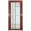 Latest design aluminum frosted glass toilet  balcony casement door