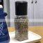 Transparent Glass Pepper Grinder Salt Shaker Bottle Mini Spice Grinder