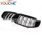 Double Slat ABS Gloss Black Front Grille for BMW 1 Series F40 2020+ 5 Door 116i 118i 120i