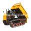 Self-loading mini dumper truck transporter crawler