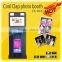 Elegant Design HD Webcam Photo Booth with 2 LED Lights