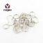 Hot Sell Customize Metal High Quality Key Split Ring Black