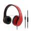 Stereo Super Bass Headphones Wired Headset with Microphone