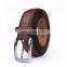 Genuine leather belt for men customised wholesale retail high very premium quality 2022 business style OEM ODM