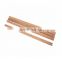 Eco-friendly Natural Bamboo Carbonized Sushi Chopsticks Brown Color With Paper Package