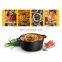 Source Factory With Hand Hook Supports Custom Cast Iron Camping Stew Thickened Hanging Cast Iron Hollandaise Pot