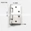 Stainless Steel 201 4BB 4X3X2.5 MM Door Bearing Hinge for Home