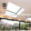 Aluminum Profile Frame  Flat Glass Sliding Roof Lights Windows Skylight Home Windows Price
