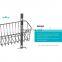 Disassembly Hooks Black Metal Wire Mesh Basket Bathroom Kitchen Over the Door Hook Hanger