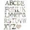 3D DIY Wall Stickers ps plastic Mirror Wall Sticker Alphabet English letters Home Decoration Creative Mirror Wall Sticker