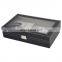 Multi-grids PU Leather Watch Storage Box Glasses Organizer Jewelry Bracelet Case Display Holder