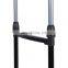 wholesale organizer clothes rack stainless steel double pole floor telescopic drying rack