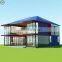 CE Approved Luxury One Family 2 Floor Container House Residential Modular Prefabricated Solar Roof House in France